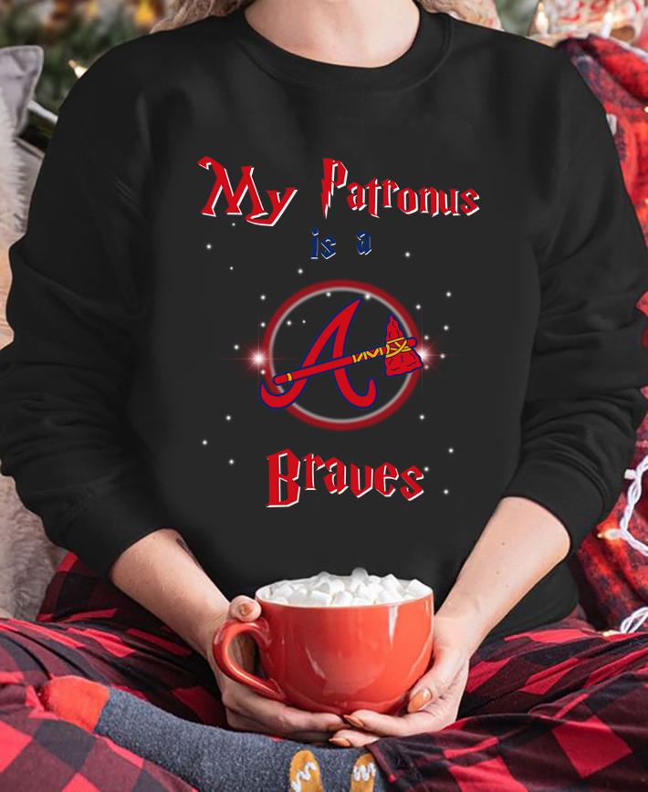 Harry Potter My Patronus Is A Atlanta Braves MLB Baseball t-shirt 3 Harry Potter My Patronus Is A Atlanta Braves MLB Baseball t-shirt 3