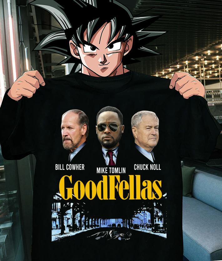 Goodfellas Bill Cowher Mike Tomlin Chuck Noll t-shirt