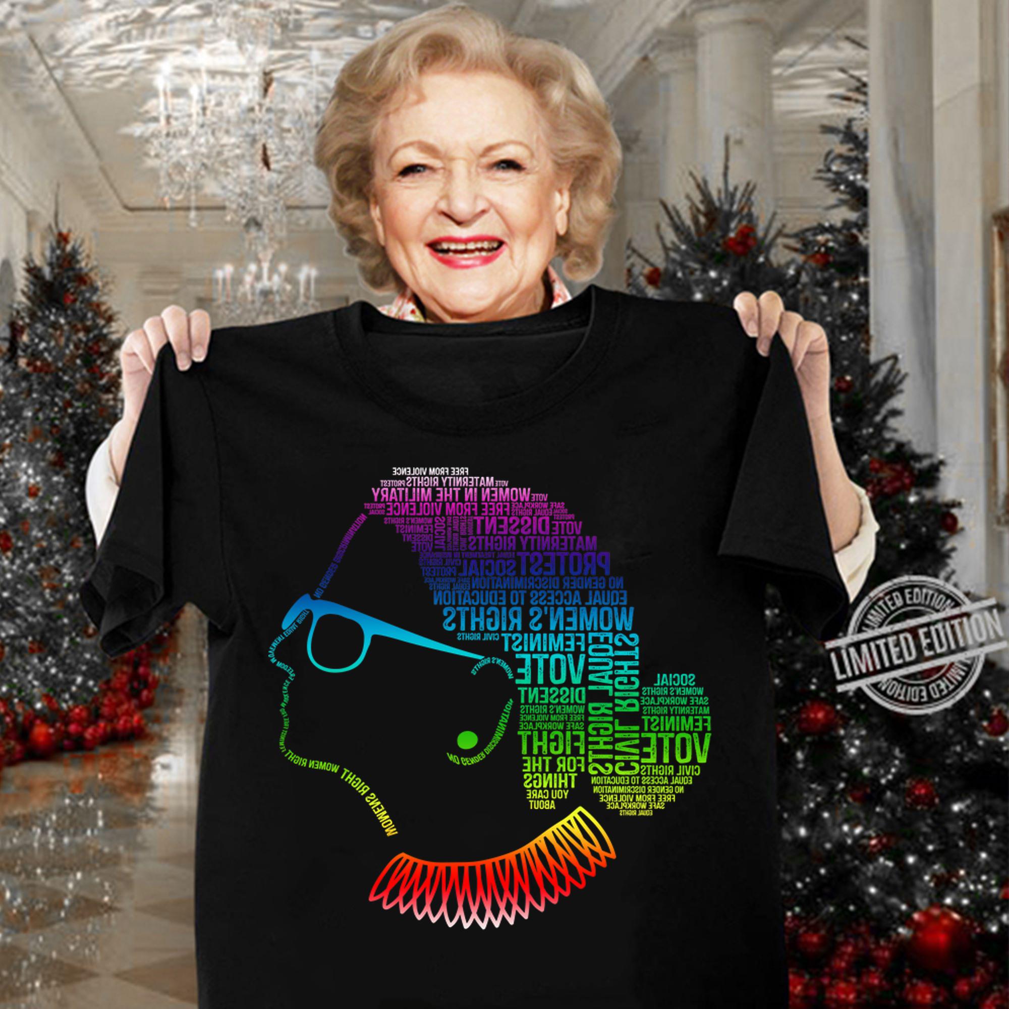 Notorious Rbg Shirt Ruth Bader Ginsburg Quotes Feminist Gift t-shirt woman shirt