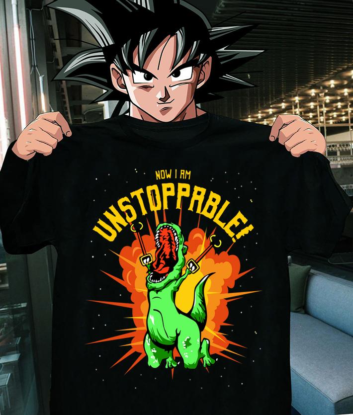 Hot Now I Am Unstoppable T-Rex Dinosaur Claws t-shirt