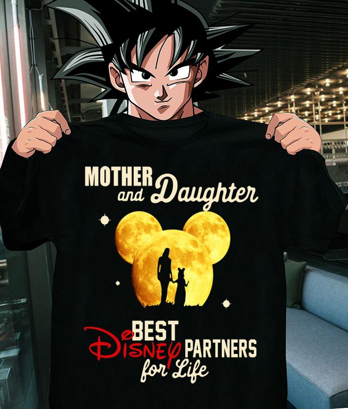 Mother and daughter best Disney partner for life t-shirt