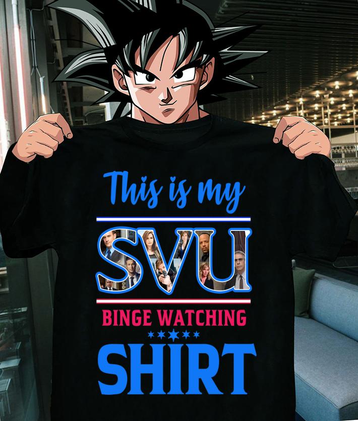 This is my SVU binge watching t-shirt