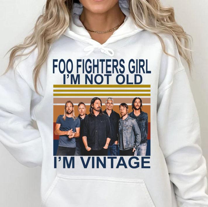Foo Fighters Girl I'm Not Old I'm t-shirt