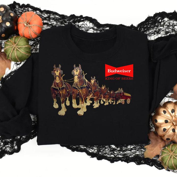 Budweiser Clydesdale Horse t-shirt