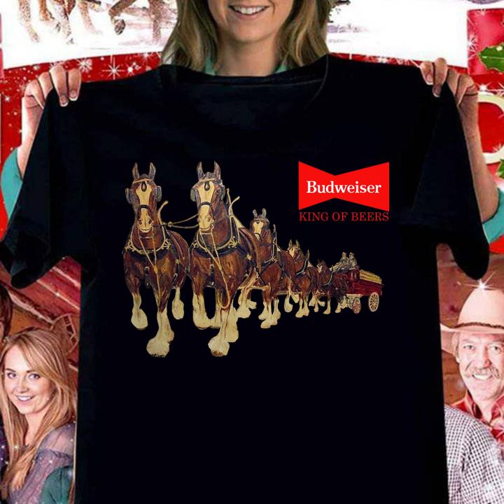 Budweiser Clydesdale Horse t-shirt