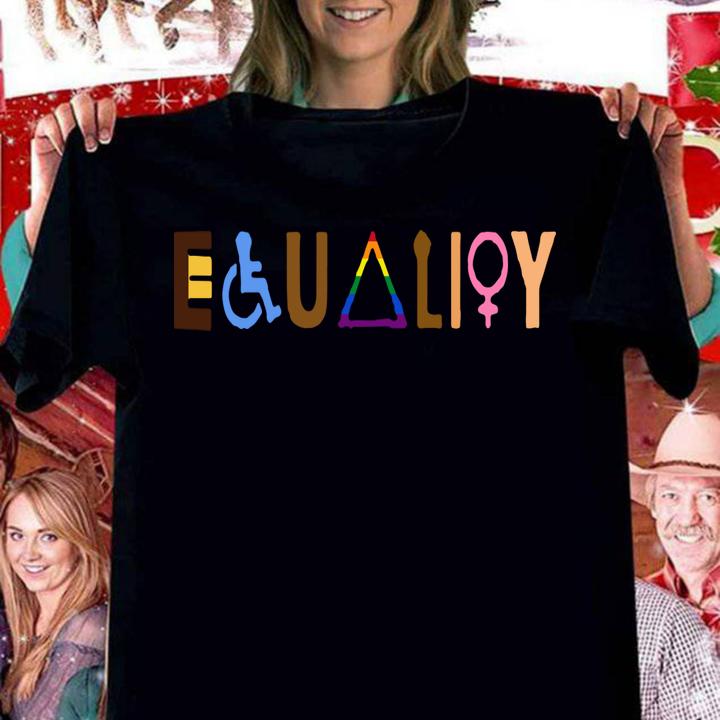Equality Wheelchair Lgbt t-shirt