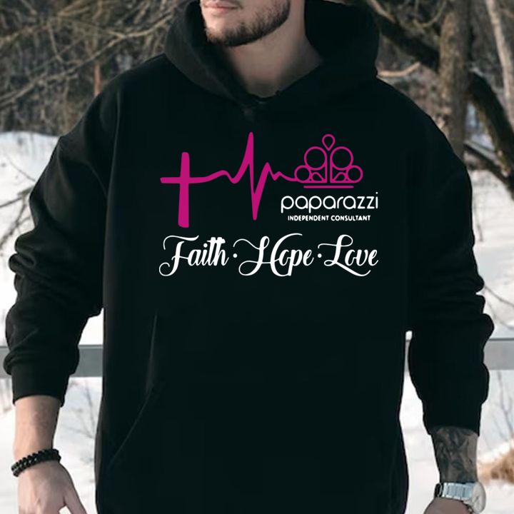 Paparazzi Independent Consultant Faith Hope Love Bling t-shirt