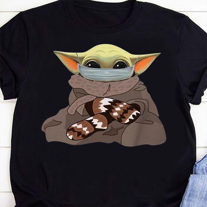 Bernie Sanders Star Wars Baby Yoda Face Mask 2021 t-shirt 55 Clothing