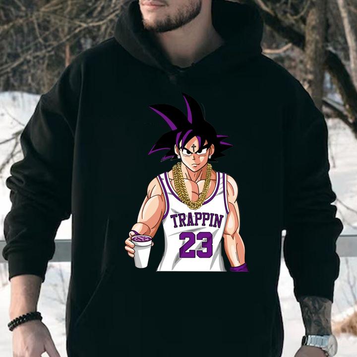 Dragonball Goku Trappin 23 t-shirt