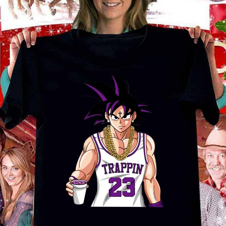 Dragonball Goku Trappin 23 t-shirt