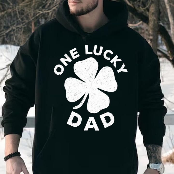 Mens One Lucky Dad t-shirt