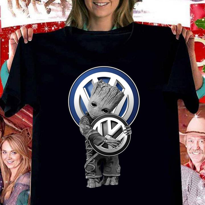 Baby Groot Hug Volkswagen t-shirt