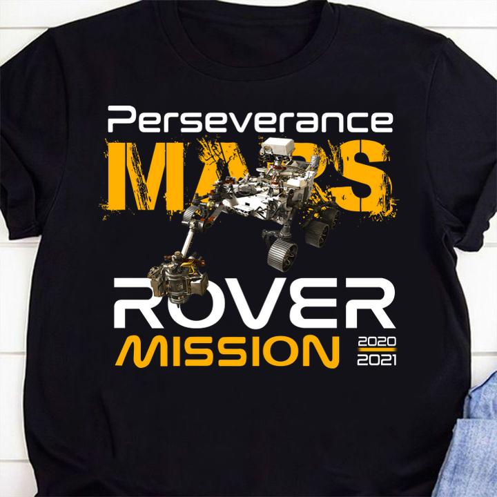 Perseverance The New NASA Mars Rover 2021Mission Pullover Hoodie t-shirt 39 Clothing