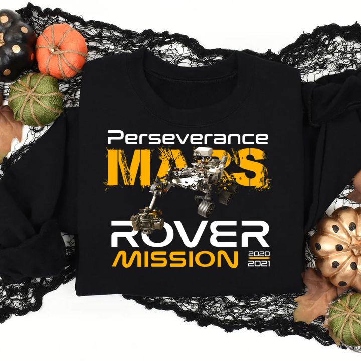 Perseverance The New NASA Mars Rover 2021Mission Pullover Hoodie t-shirt
