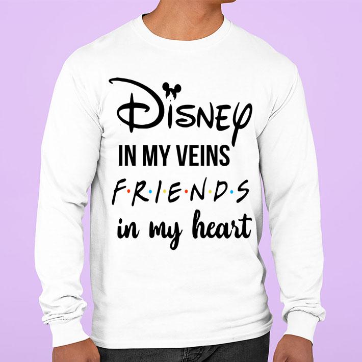 Disney in my veins Friends in my heart t-shirt
