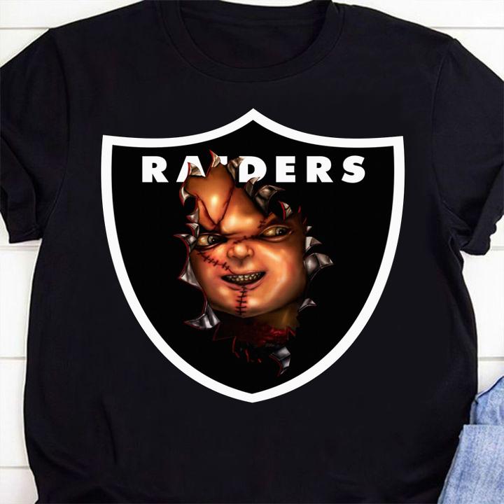 Oakland Raiders Chucky Logo t-shirt 10 Clothing