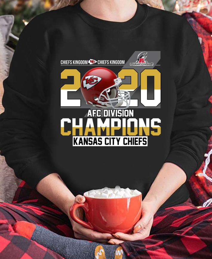 Kansas City Chiefs Kingdom 2020 Afc Division Champions t-shirt
