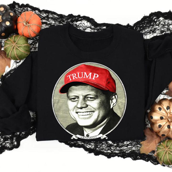 Jfk Trump Hat John F. Kennedy t-shirt