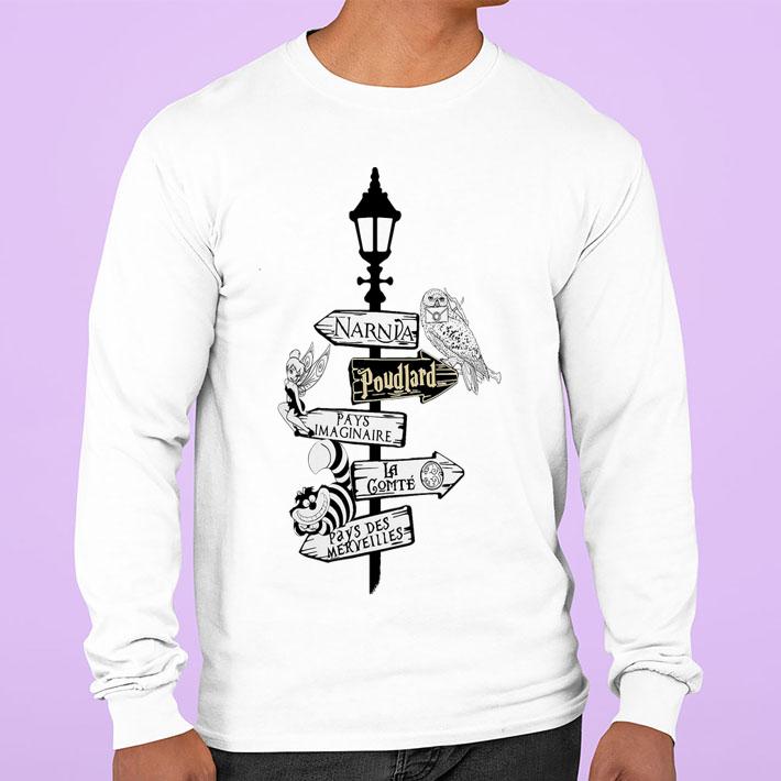 Fairy Owl Narnia Poudlard Pays Imaginaire La Gomme Pay Des Merveilles t-shirt