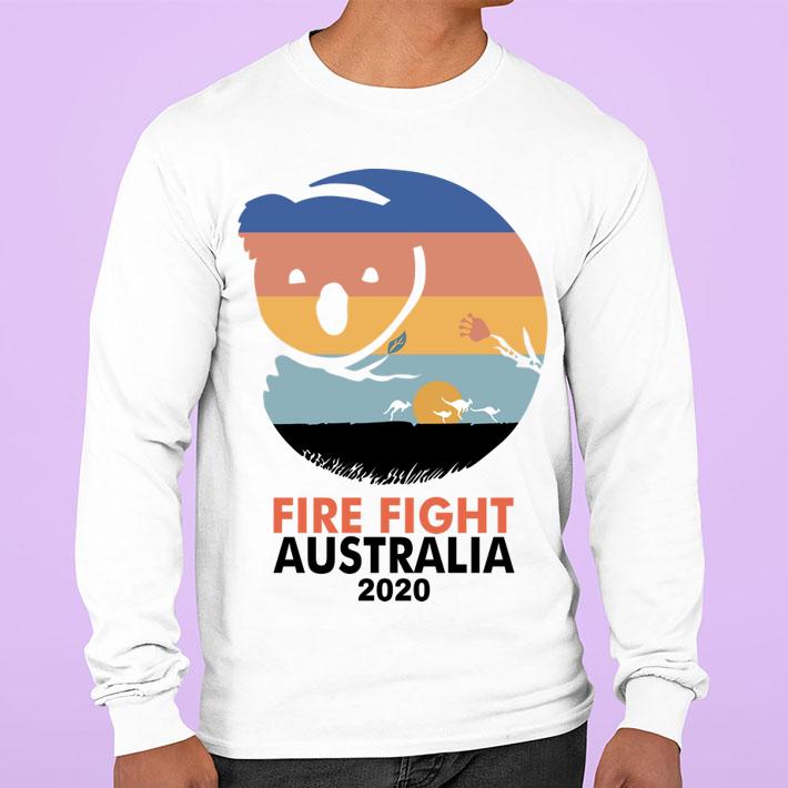 Michael Buble Vintage Koala Fire Fight Australia 2020 t-shirt