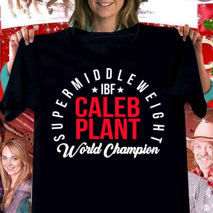 Super Middleweight Ibf Caleb Plant World Champion t-shirt