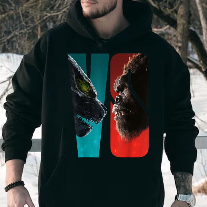 Godzilla Vs Kong Team Monster t-shirt