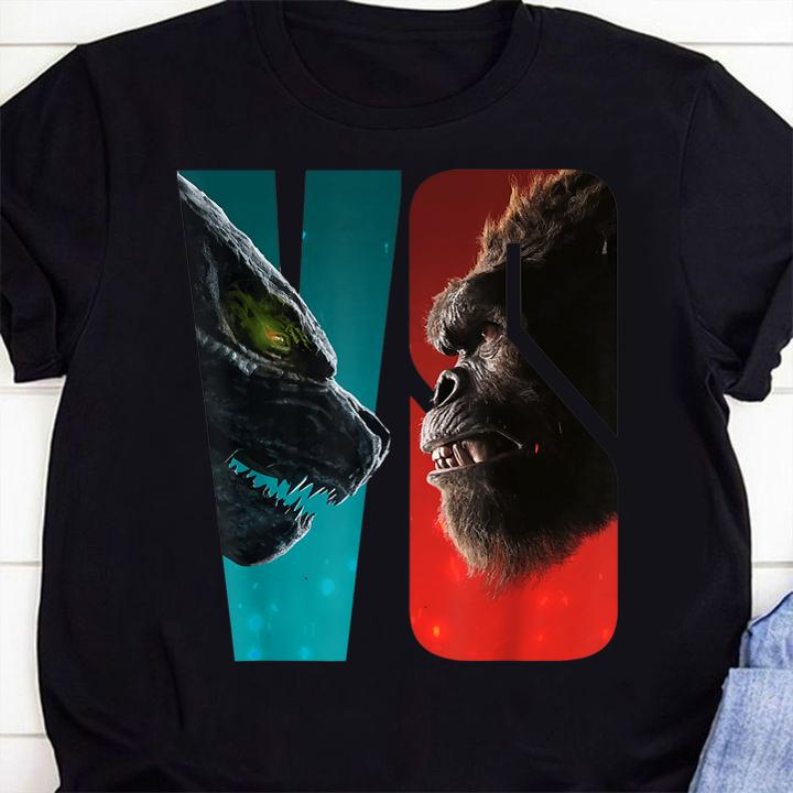 Godzilla Vs Kong Team Monster t-shirt 1