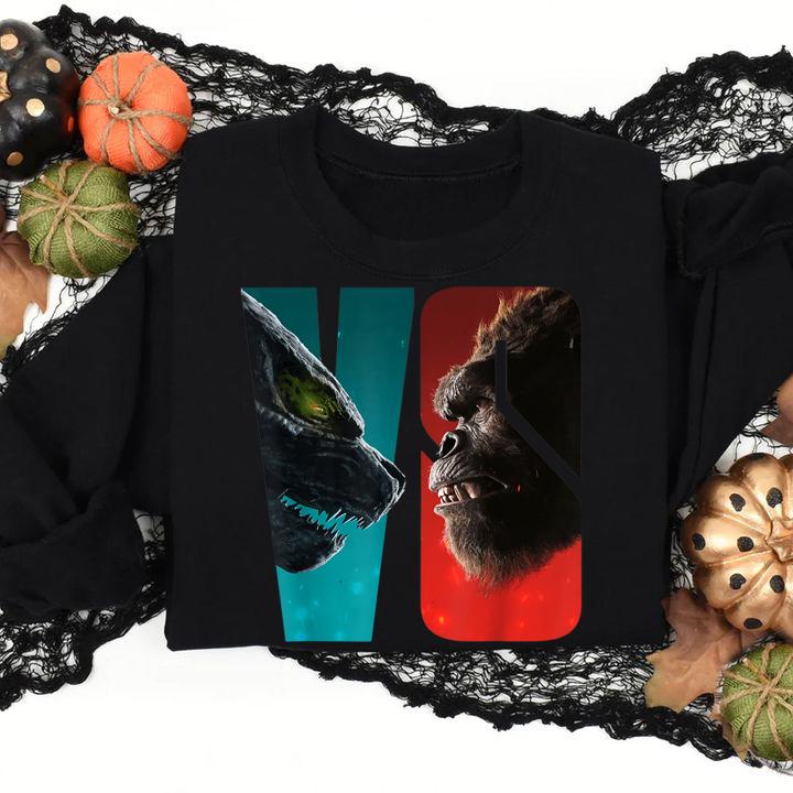 Godzilla Vs Kong Team Monster t-shirt