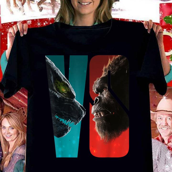 Godzilla Vs Kong Team Monster t-shirt