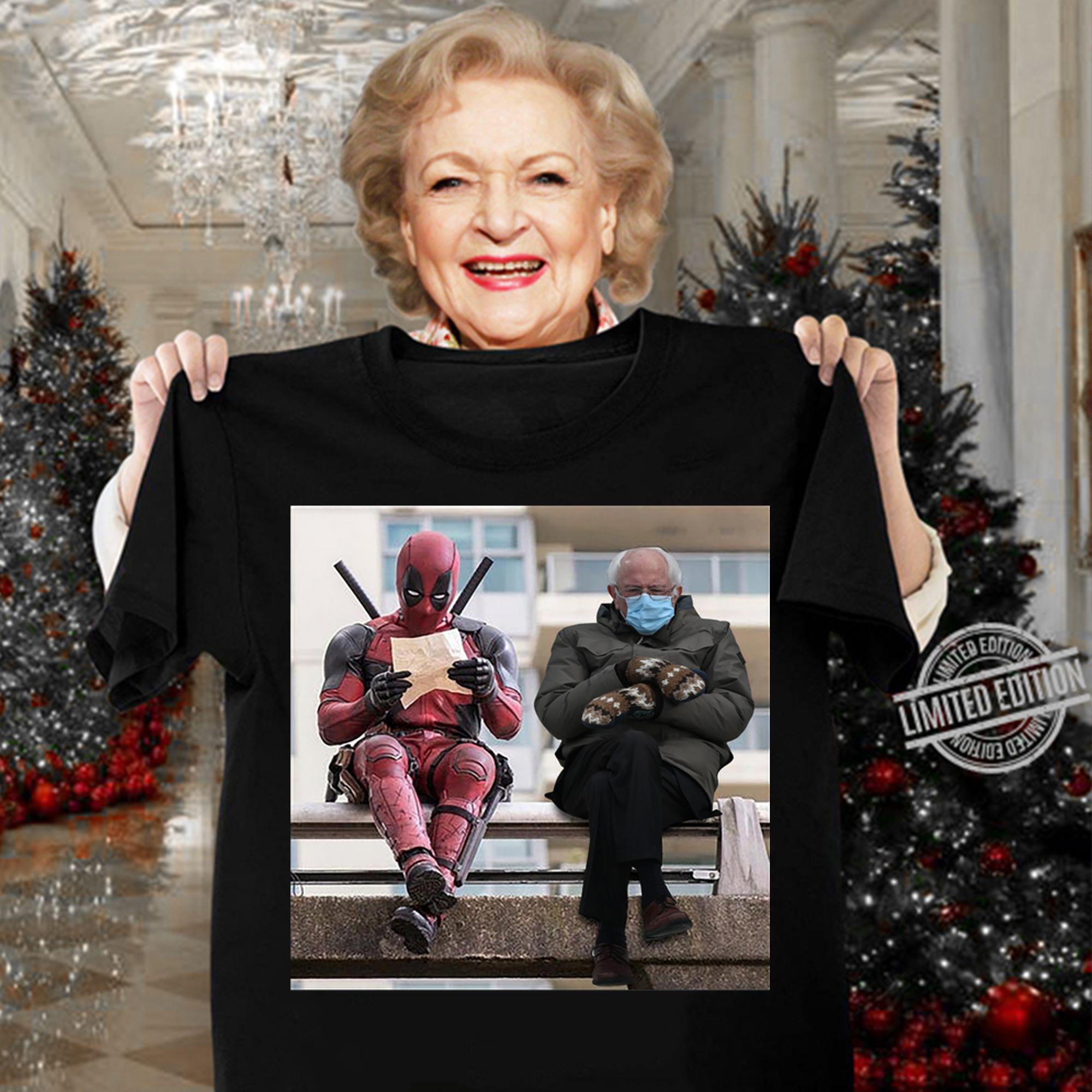 Deadpool Bernie Sanders Bernpool Meme t-shirt