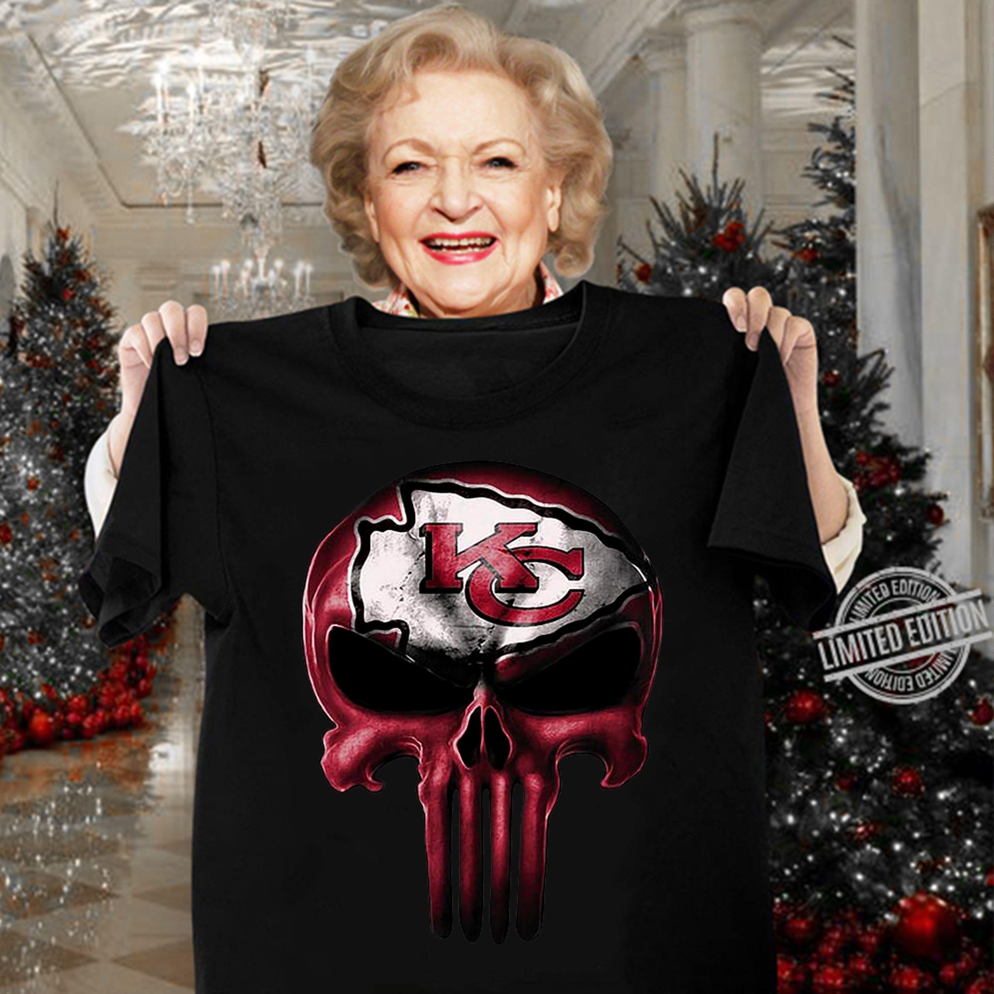 Kansas City Chiefs Punisher t-shirt woman shirt