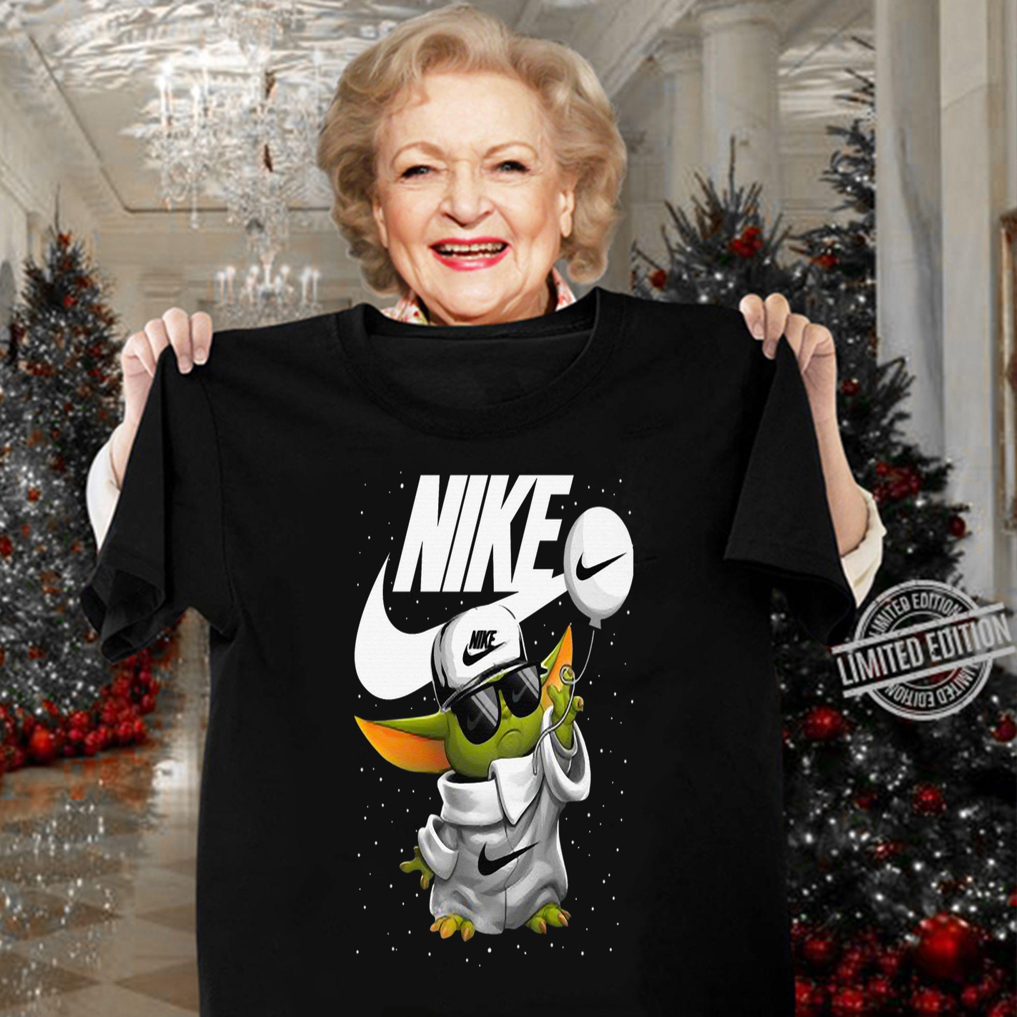 Star Wars Baby Yoda Nike t-shirt woman shirt