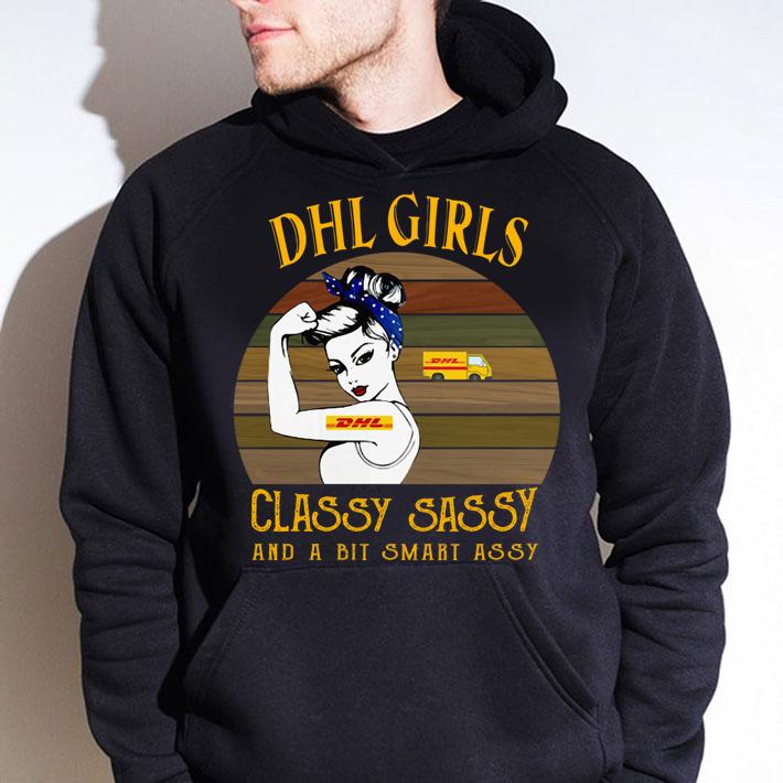 DHL girls classy sassy and a bit smart assy vintage t-shirt