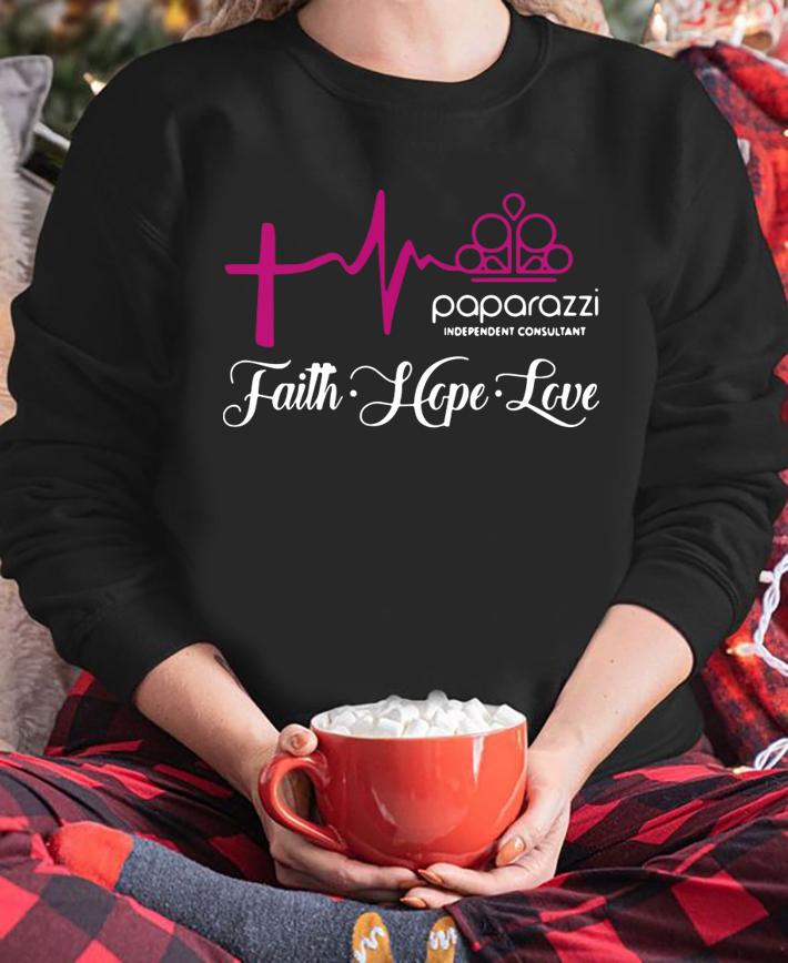 Paparazzi Independent Consultant Faith Hope Love Bling t-shirt