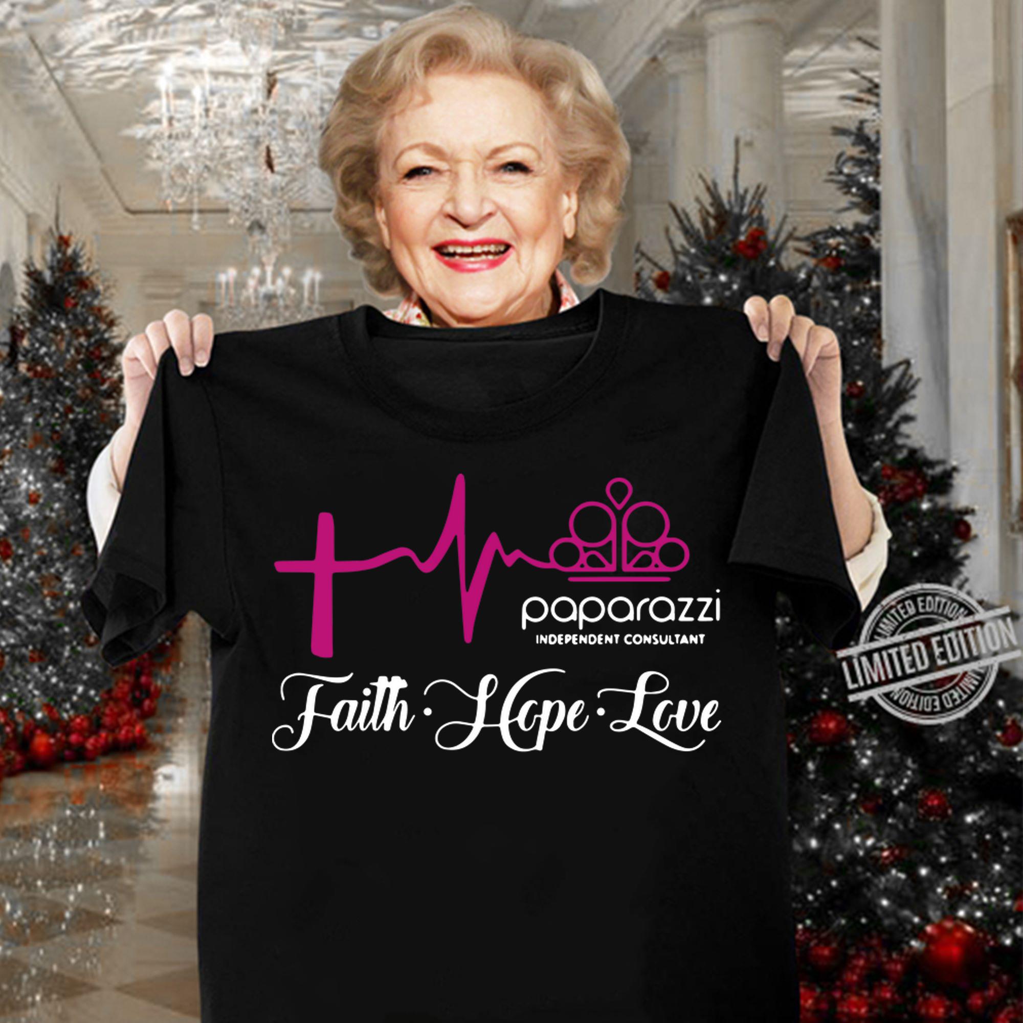 Paparazzi Independent Consultant Faith Hope Love Bling t-shirt