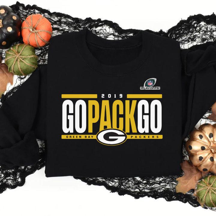 2019 Go Pack Go Green Bay Packers t-shirt