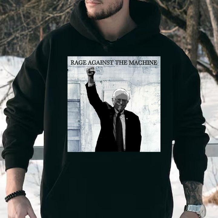 Bernie Against The Machine t-shirt