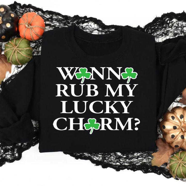 Official Funny Sexy St Patricks Day Clothing For Men Inappropriate t-shirt