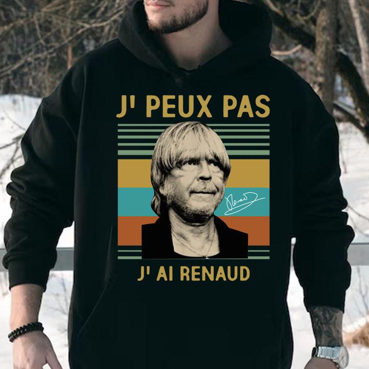 Vintage Rick Wakeman J'peux Pas J'ai Renaud Signature t-shirt