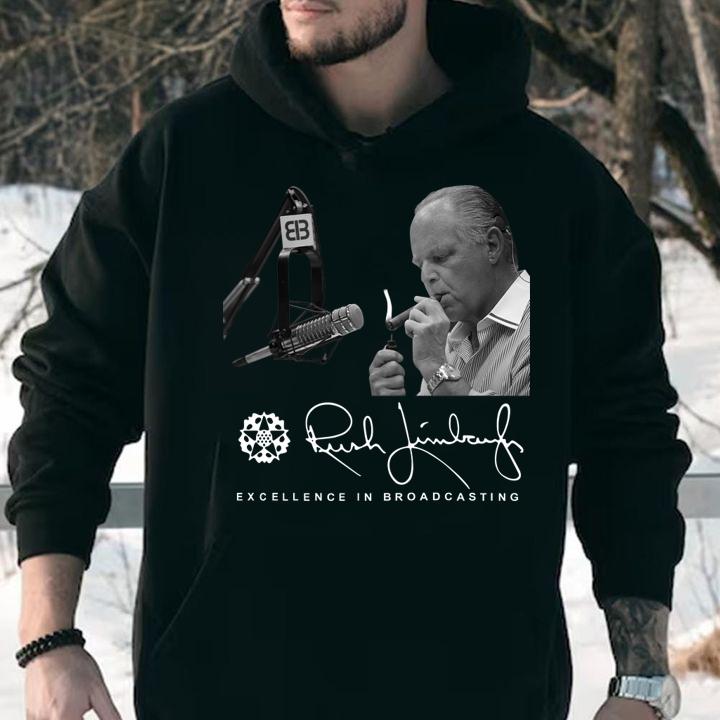 Rush Limbaugh Excellence in broadcasting t-shirt