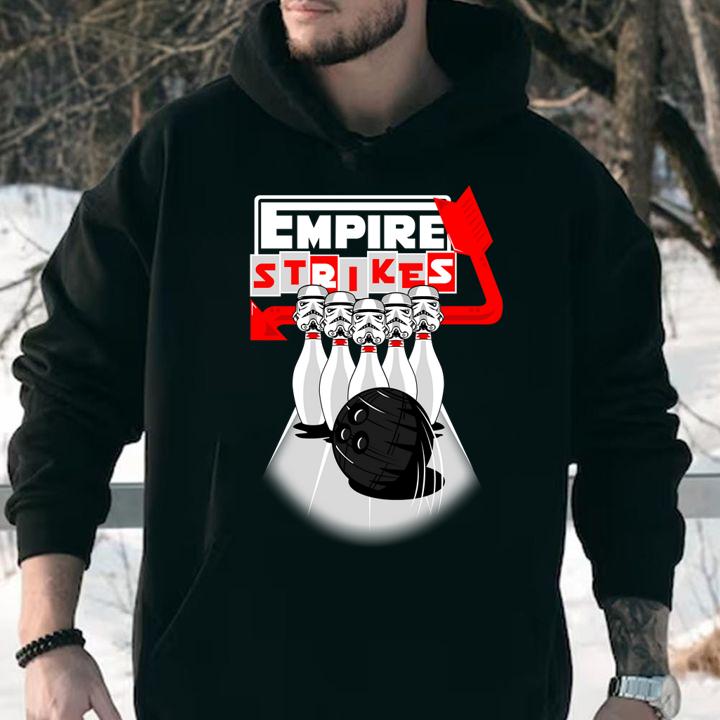 Stormtrooper bowling empire strikes star wars t-shirt