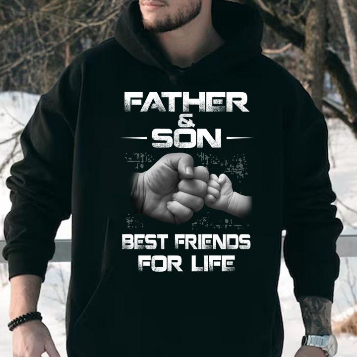 Father and Son Best Frends For Life Dad day t-shirt