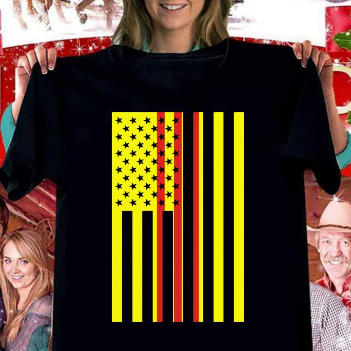 South Vietnam American Flag For New Us Citizen t-shirt