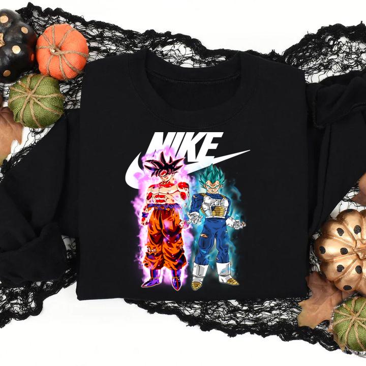Nike Son Goku And Vegeta t-shirt