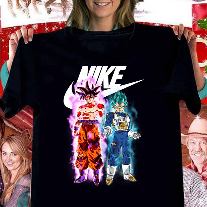 Nike Son Goku And Vegeta t-shirt