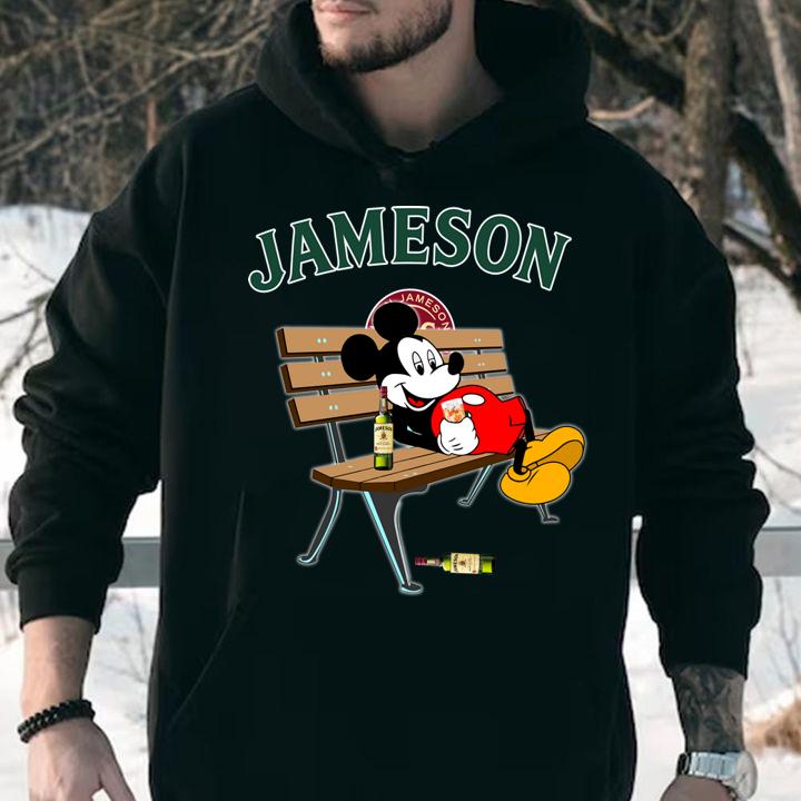 Mickey Mouse Drink Jameson t-shirt