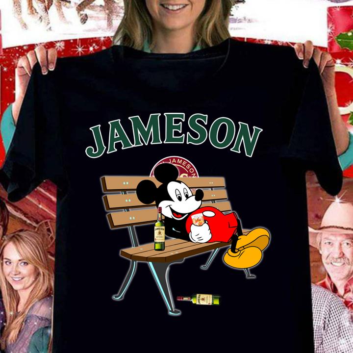 Mickey Mouse Drink Jameson t-shirt