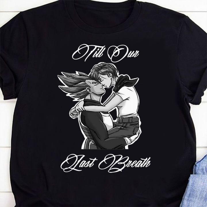 Vegeta And Bulma Till Our Last Breath t-shirt 59 Clothing