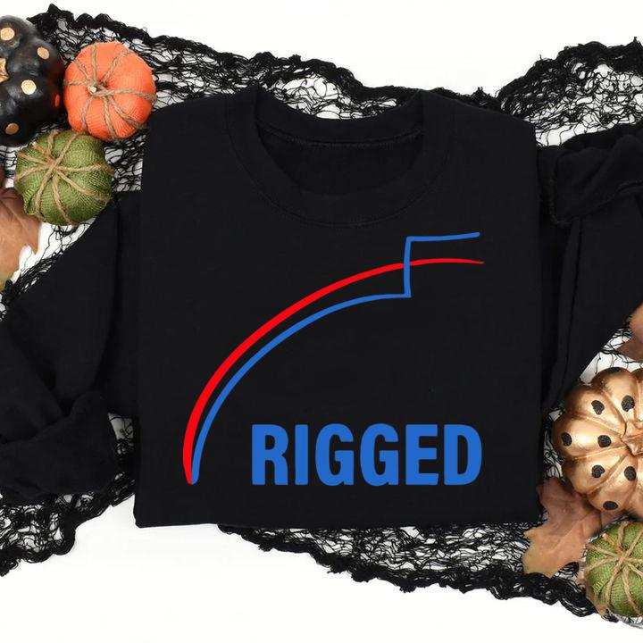 Election Rigged Electoral fraud t-shirt