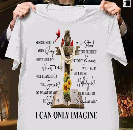 Cross MercyMe I can only imagine t-shirt 56 Clothing